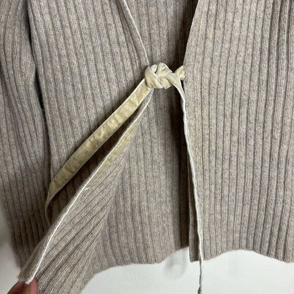 Boden ladies 100% lambswool open cardigan long sleeve size 12 - Picture 4 of 11